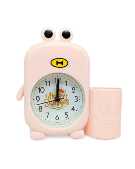 Hello Summer Alarm Clock with Attached Pen Stand