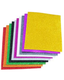 A4 Glitter Paper Sheets