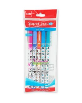 Cello Superstar Gel Pen (Pack of 5)