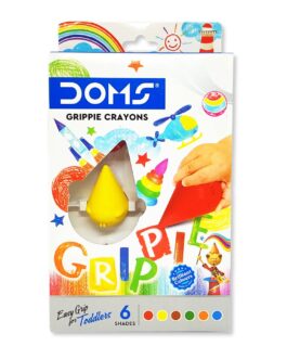 Doms Grippie Crayons 6 Shades