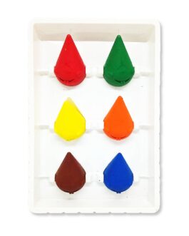 Doms Grippie Crayons 6 Shades