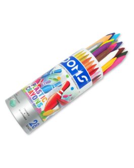 Doms Plastic Crayons 28 Shades