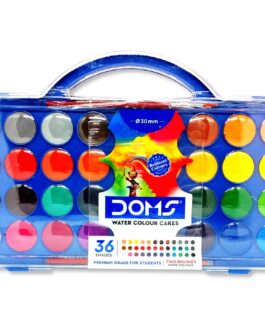 Doms Water Colour Cakes 36 Shades of 30mm Diameter