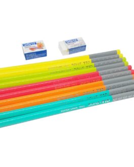 Doms Y1+ Triangular Grip Pencils (Pack of 10)