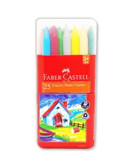 Faber Castell Plastic Crayons 25 Shades