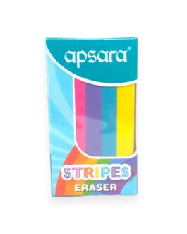 Apsara Stripes Eraser